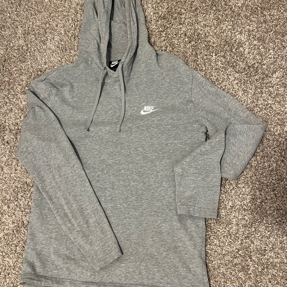 Nike Gray Pullover Hoodie
